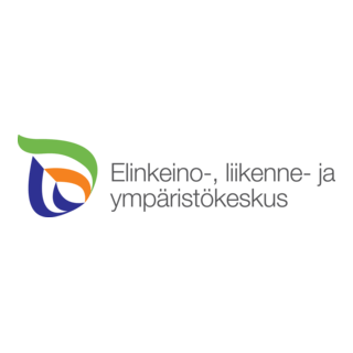 Elinkeino, liikenne- ja ympäristökeskuksen logo