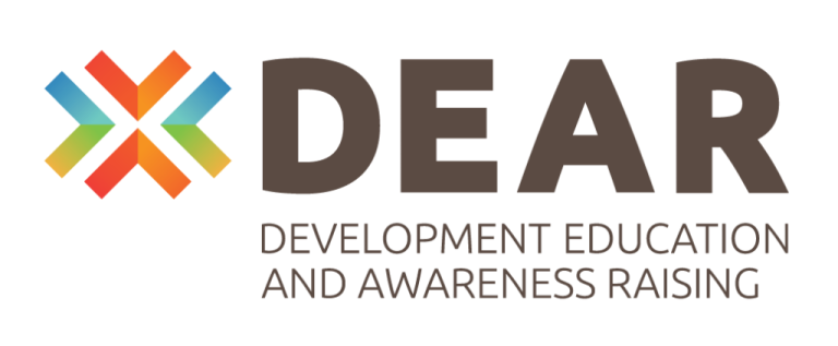 Dear logo, jossa lukee Development Education and awareness raising